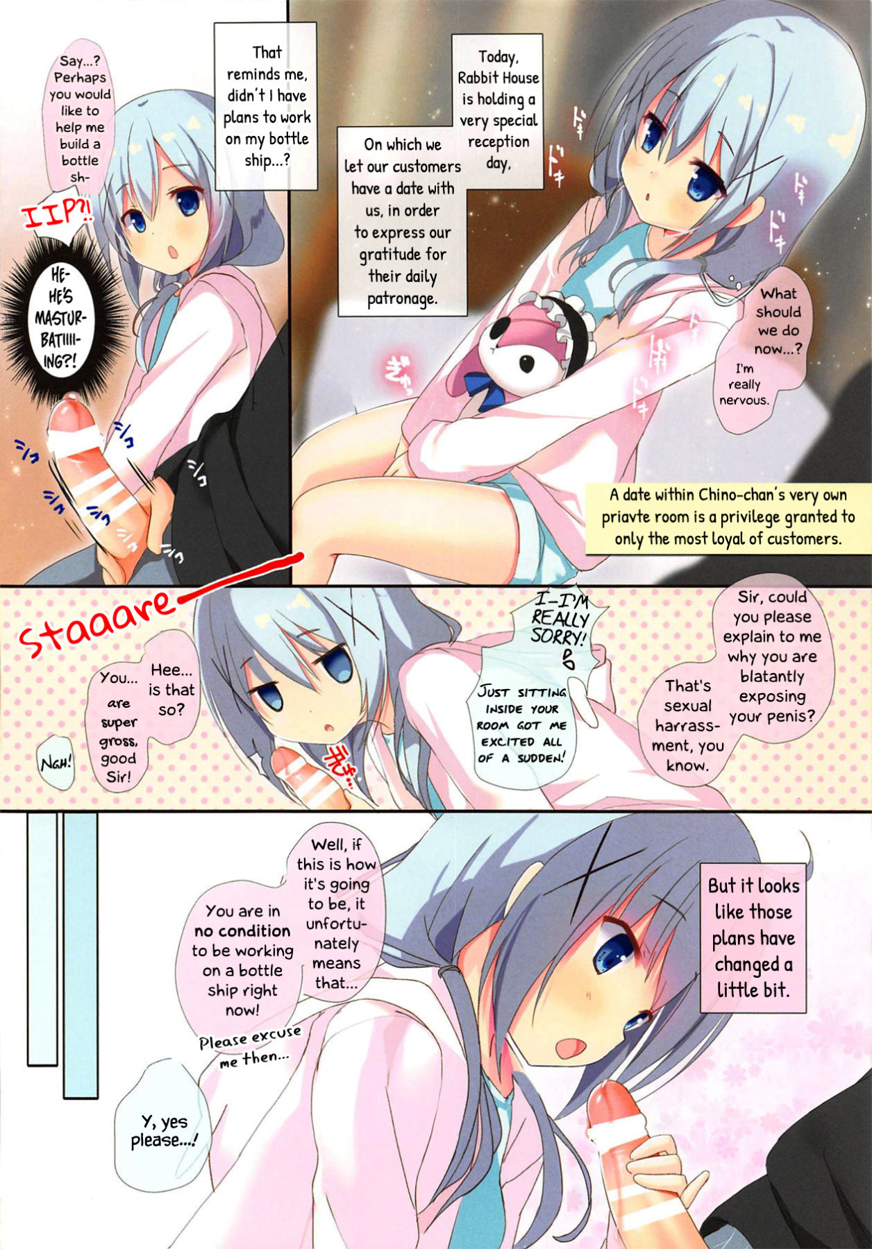 Hentai Manga Comic-Mechashiko GochiUsa Assort-Read-39
